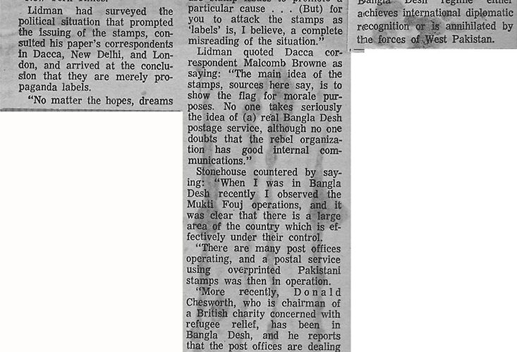 Article from Linn'n Stamp News (20 Sept. 1971)
